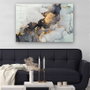 Wallity Cuadro Decorativo de Cristal Templado Multicolor 50 x 70 cm